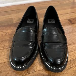 DV Dolce Vita Black Women’s Cali Loafers Sz 8.5